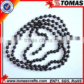 Guangzhou custom silver box chain ball chain cross chain