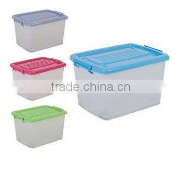 Plastic Storage Box with Wheel