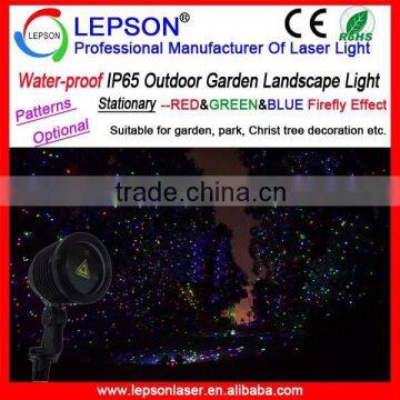 IP65 Waterproof garden laser light/RGB full laser color waterproof laser light/RGB landscape waterproof laser light