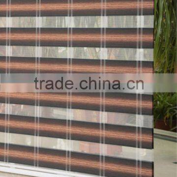 Pleated Dual Zebra Combi Curtain Fabric photo-6