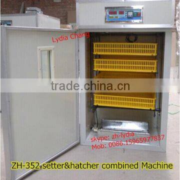 New Type 352 Chicken Incubator With CE,setter&hatcher Combined Egg Incubator From Lydia