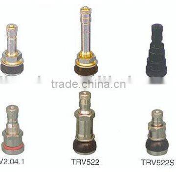 Nickel Plated Clamp-Down Type tire valves