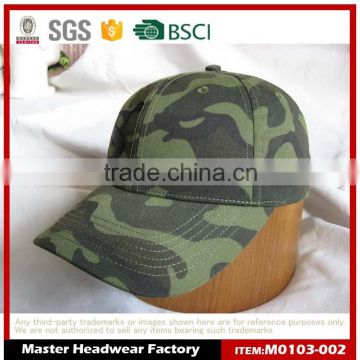 Hot mens camo baseball cap with diy logos