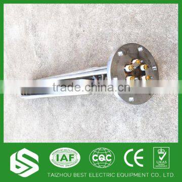 Industrial tubular steel flange with flange heater element 220V