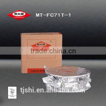THE ONLY OWNER OF PERMANENT BRAND WELDING WIRE FREE SAMPLE CO2 FLUX CORED WIRES MT-FC71T-1 AWS E71T-1
