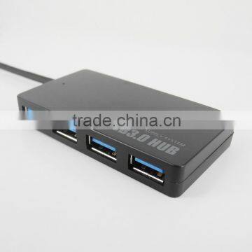 Slim 4 port bank usb3.0 hub