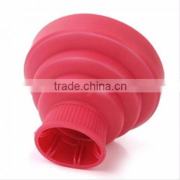 Silicone Foldable Universal Hair Dryer Blower Finger Diffuser for sale