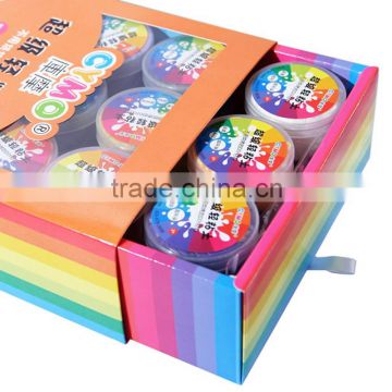 2016 Eco-friendly 25g*18colors super light magic clay