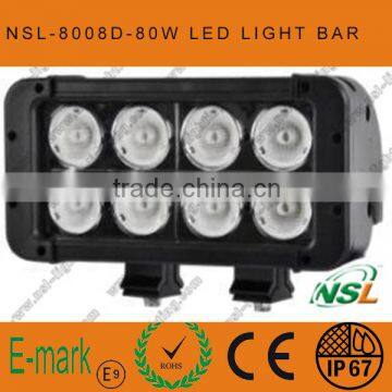 7.8inch 80W C REE car LED light bar off road LED work light