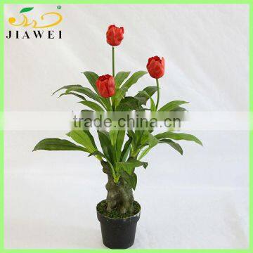 artificial flower tree plastic trunk wholesale