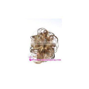 Synthetic Hair Scrunchies, Wigs Hair Accessories, Fake Hair Pieces photo-2
