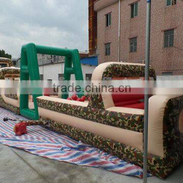 24m Large Obstacle Course Adults Outdoor Challenge Sports Boot Camp Inflatable Course for Sale