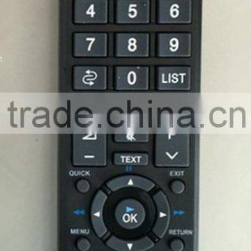 LCD remote control ct 90380 for Toshiba TV Black ABS with 42 Keys Short Mold