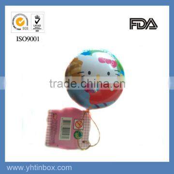 Christmas Tree Decoration Tin Round Gift Box photo-2