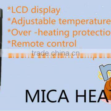 Mica heater with Turbo fan elecric heater