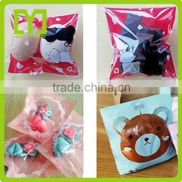 Yiwu resealable plastic flexible packaging waterproof cellophane cookie bags