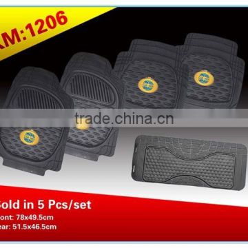 new pvc material patterned car mat