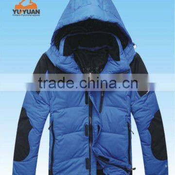 Fashion Nylon waterproof mens blue color sports ski wear