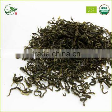 China Green Tea Biluochun ( Pi Lo Chun ), Handmade Natural Refined Green Tea Weight Loss Pyramid Tea Bag