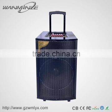 15 Inch Portable 90W Power Rating Outdoor Professional Speaker