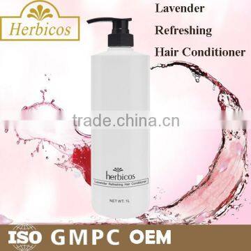 2015 Best OEM Cream Silk Hair Conditioner/ Lavender Refreshing Hair Conditioner 1000ml