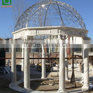 Natural Stone Pillar Gazebo Pavillion