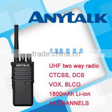 Anytalk K8800 5W UHF two way radio