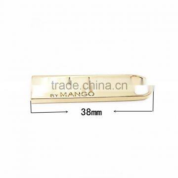 Engraved Zipper Slider And Tag For Bags photo-2