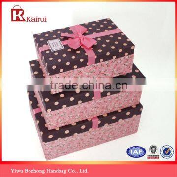 2015 Fashion Favor Gift Boxes Polka Dot luxury packag gift box