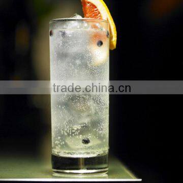 Clear crystal glass cup for juice