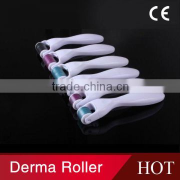 DRS micro derma roller factory supply acne scar removal face and body massager 600 pins stainless dermaroller