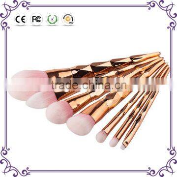 7 Pieces Gradient Colorful Color Makeup Brushes Synthetic Make-up Brush for Face Painting