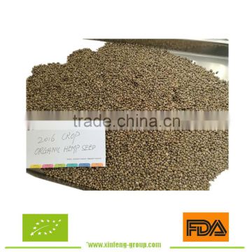 2016 Organic hulled hemp seeds with best quality