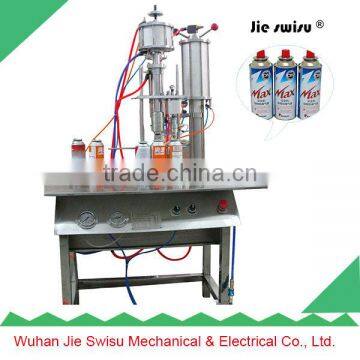 10ml to 750ml semi automatic aerosol spray filling machine ,auto spray paint filling machine