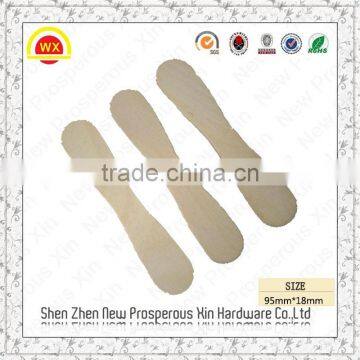 Wholesale mini nature birch wood ice cream spoon