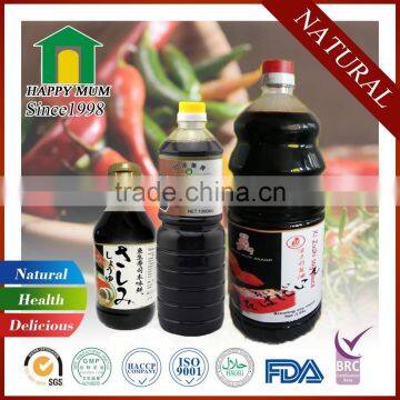 Factory Halal Japanese Soy Sauces for sashimi and Sushi
