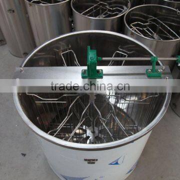 6 frames manual horizontal honey extractor