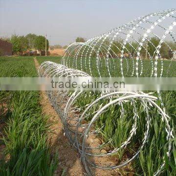 Galvanize Razor wire