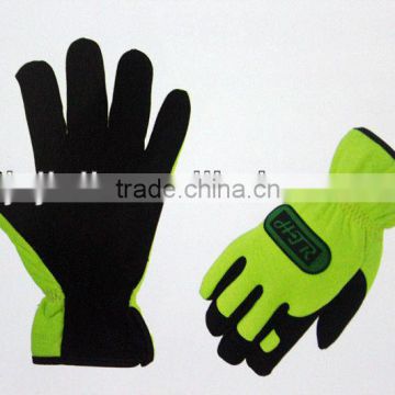 Model 0393 Mechanical Gloves Synthetic Microfiber with good abrasion-resistant EN388 certificate