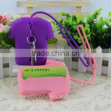 Wholesale Prevail Fashion Rubber Key Wallet With Varieous Color photo-3