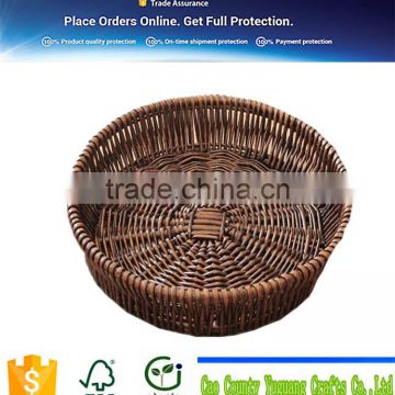 OEM hot sale simple design artificial willow basket