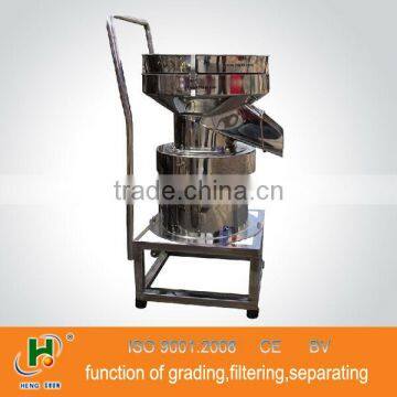 Ceramic slurry filtration circular vibratory sieve