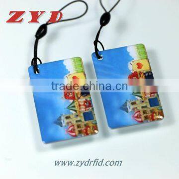 Wholesal RFID NFC ntag203 / ntag213 / ntag216 epoxy tag/ key tag