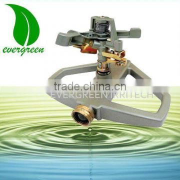 Lawn equipment zinc impact sprinkler