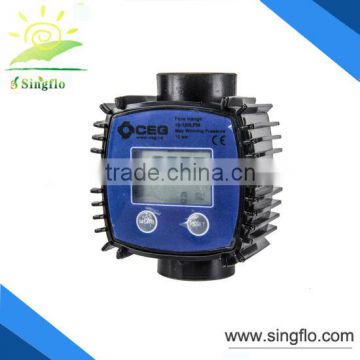 2015 Hot sale Singflo liquid flow meter K24 digital 10-120L/M