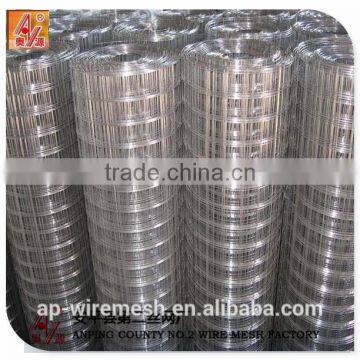 low-carbon steel wire welded wire mesh / square hole galvanized welded wire mesh