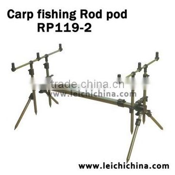 awesome adjustable leg aluminum carp fishing rod pod