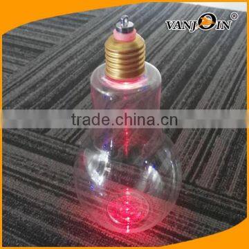 300ML 400ML 500ML 700ML Candy Jar Plastic Light Bulb Bottle With Custom Hangtag photo-5