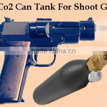 Co2 can tank for shooting guns