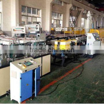 PVC Single Wall Corrugated Pipe Line / PE Corrugated Pipe Making Machine Single Wall Corrugated Pipe Machinery photo-2